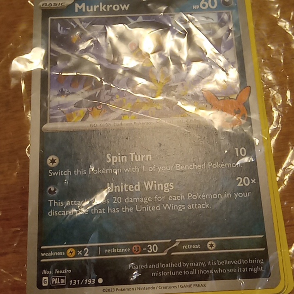 10 Pokémon cards
